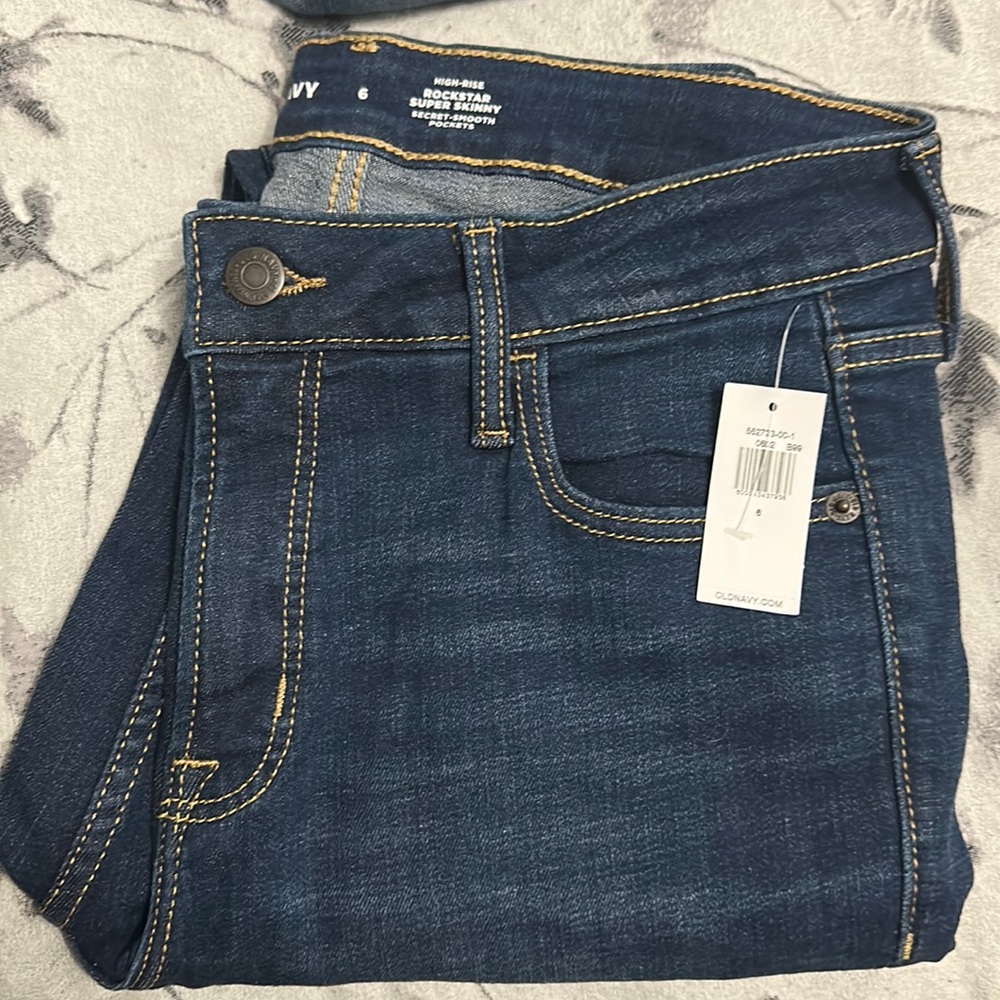 Women’s Old Navy Rockstar High Rise Super Skinny Jeans